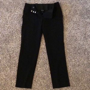 Black Ankle Capri dress pants